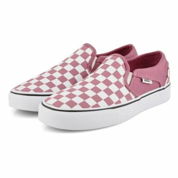 Vans Shoes - Vans Asher Checkerboard | Pink | size 9
